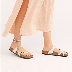 Birkenstock Mayari Sandals in Antique Lace Size 37